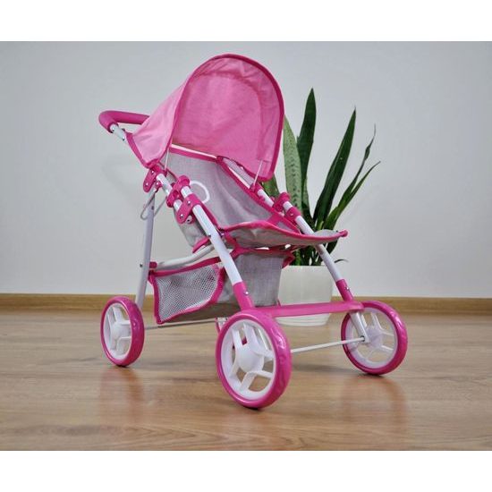 Kočárek pro panenky MILLY MALLY Natalie Prestige Pink