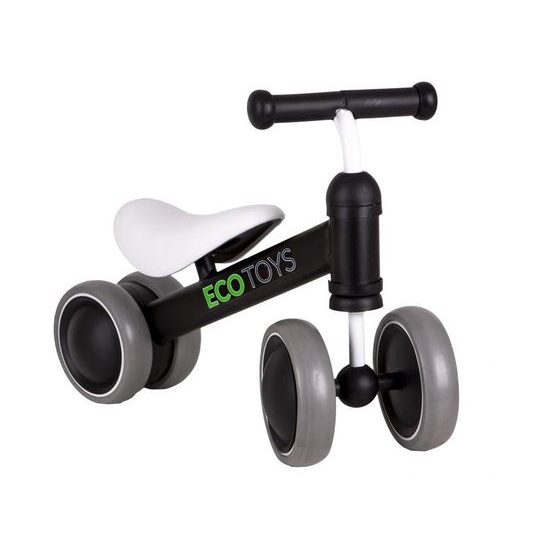 Ecotoys dětské mini odrážedlo Black Bike