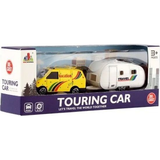 Auto s mini karavanem - mix 3 druhy