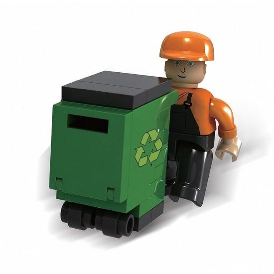 Blocki MyCity stavebnice popelářské auto 410 dílků