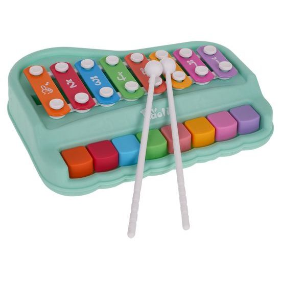 Cimbálky pro nejmenší Melody Piano - zelené