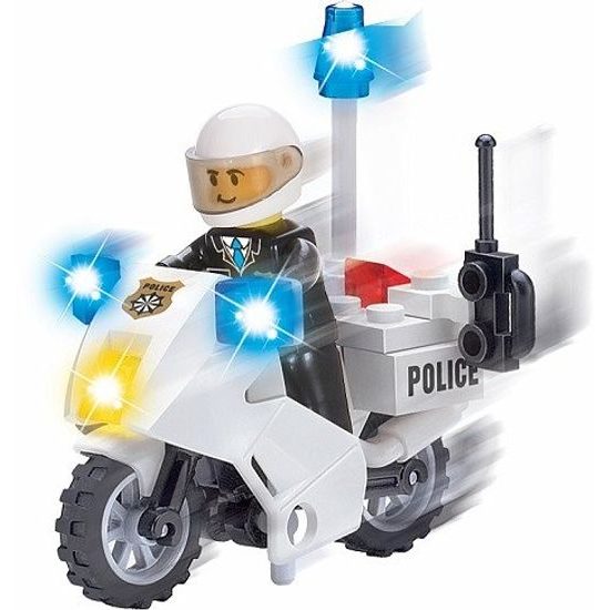 POŠKOZENÝ OBAL Blocki velká policejní stanice 631 dílků