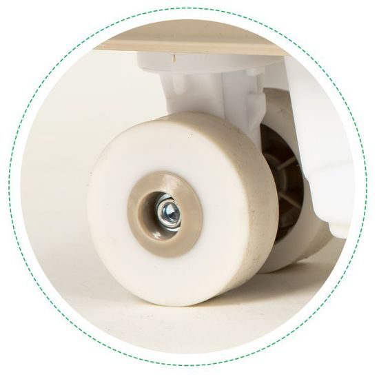 Ecotoys dětské vzdělávací chodítko - béžové