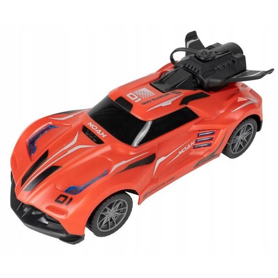 Autíčko na dálkové ovládání s kouřovým efektem Speed X 1:20 červené
