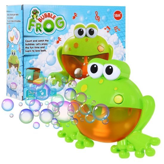 Bublinkovač do vany s melodiemi Bubble Frog