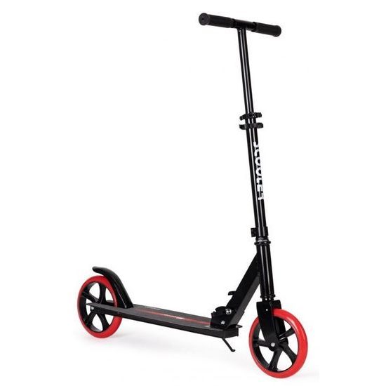 Ecotoys dětská skládací koloběžka s hliníkovým rámem Black Scooter