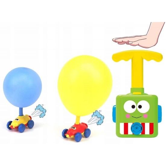 Odpaľovač autíčok s nafukovacími balónikmi Baloon Cars
