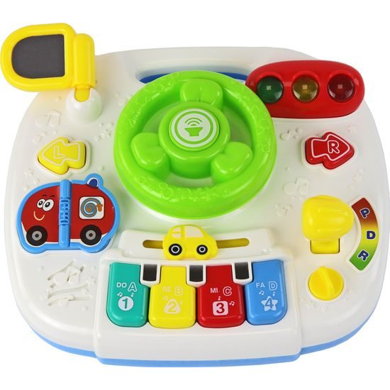 Vzdělávací interaktivní stůl 2v1 s volantem