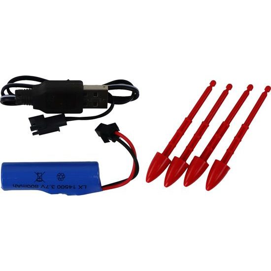 Tank na dálkové ovládání tmavě zelený