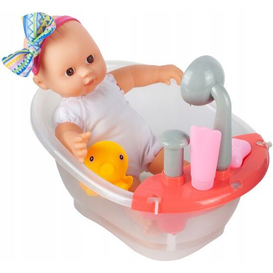 Panenka ve vaničce Baby Shower 29 cm s příslušenstvím