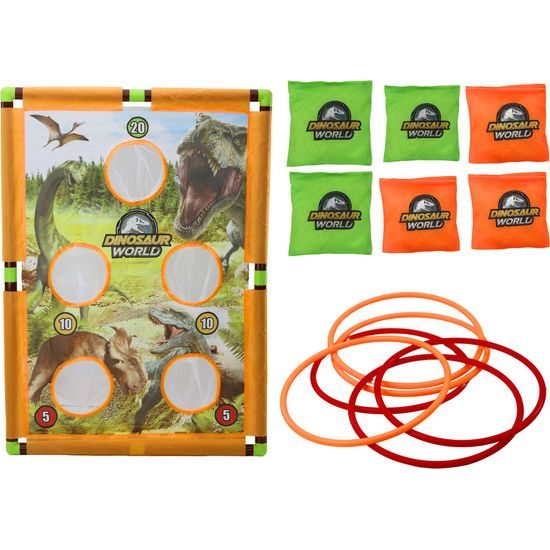 Arkádová hra Házení na terč- dinosauři