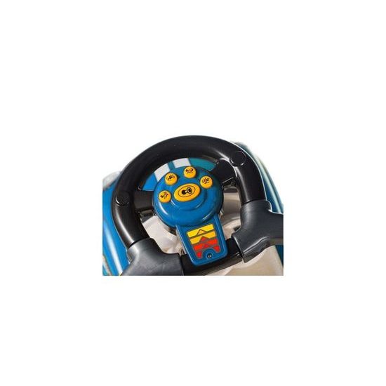 Odrážedlo Super Coupe s vodící tyčí 3v1 modre