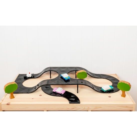 Rampy & Křižovatky Connetix Ramps & Intersections pack 16ks