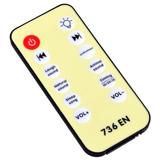 Doris kolotoč nad postýlku s projektorem a dálkovým ovládáním Bed Bell modrý