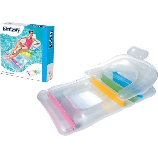 Nafukovací matrace, křeslo s opěrkou hlavy 165 x 89 cm Bestway