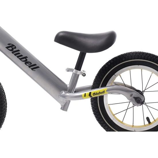 Dětské odrážedlo s nafukovacími koly 12" Felix stříbrné