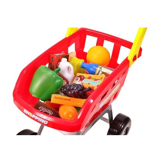 Dětský obchod Supermarket s nákupním vozíčkem