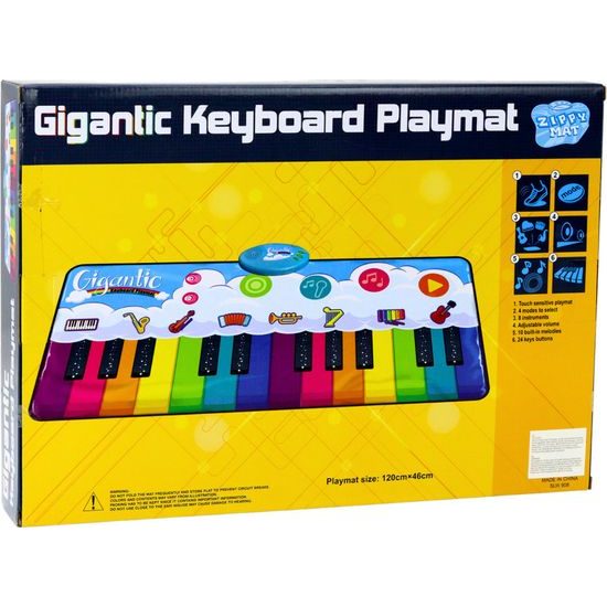 Vzdělávací taneční podložka Piano 10 melodií