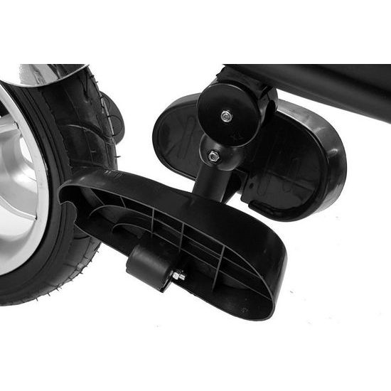 Majlo Toys multifunkční tříkolka s nafukovacími koly PRO500 černá