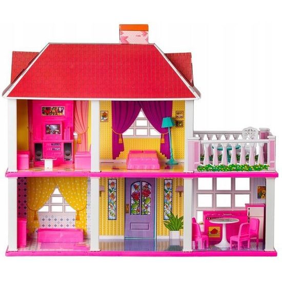 Doris domeček pro panenky s nábytkem Lovely Villa