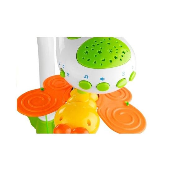 Majlo Toys kolotoč nad postýlku s projektorem Včelka