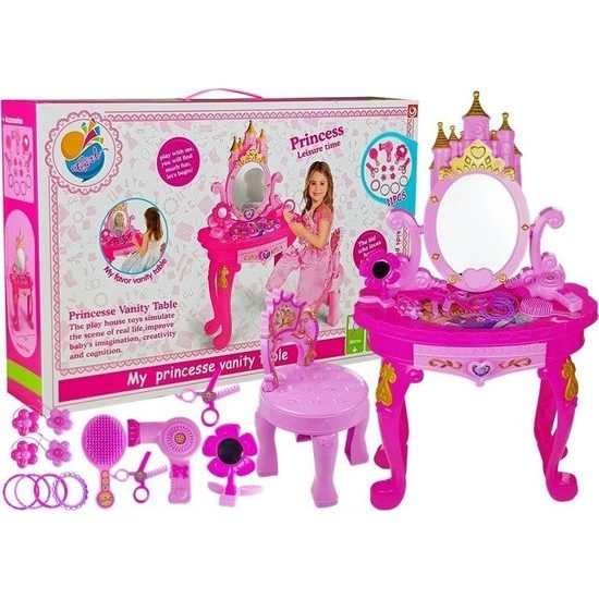 Princeznovský toaletní stolek s doplňky