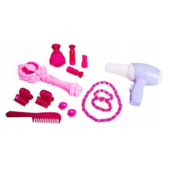 Doris dětský toaletní stoleček Magické zrcadlo fialový