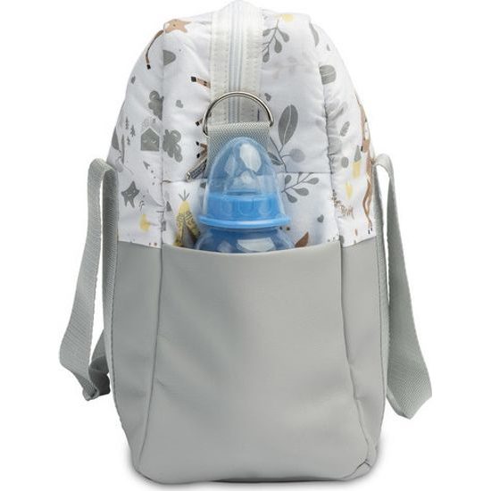 Sensillo Taška na kočárek Zvířátka šedá