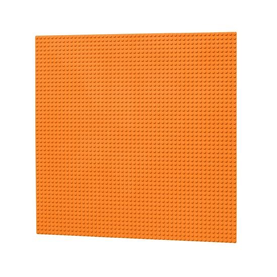 LW Toys Velká podložka na stavění 50x50 bodů oranžová