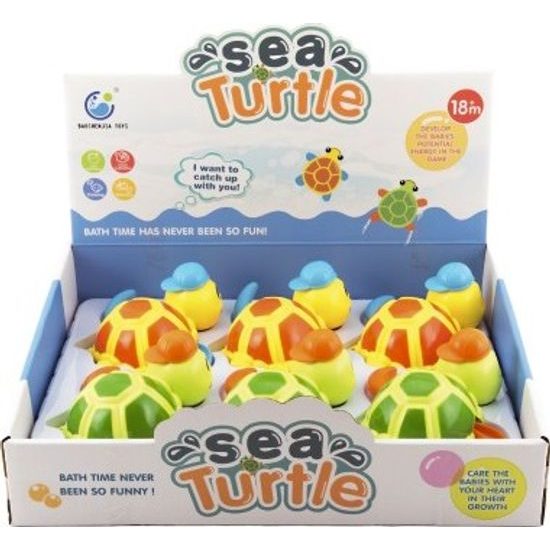 Natahovací Želva do vany - mix 2 barvy
