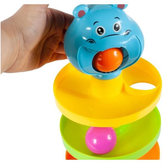 Naučná skluzavka s míčky Hrošík