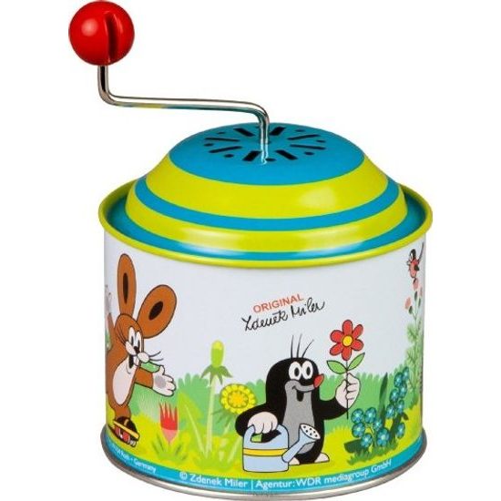 Hrající skříňka mlýnek Krtek