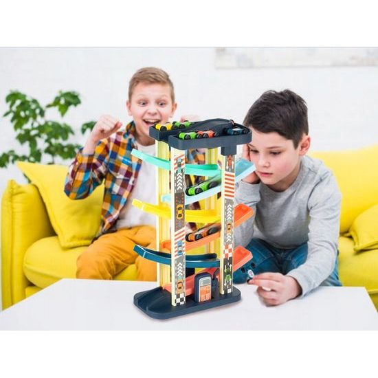 Skluzavka se 6 autíčky Car Ramp