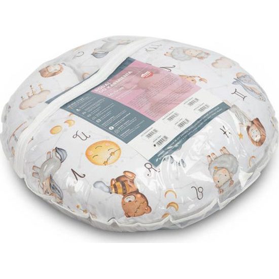 Kojící polštář Zvěrokruh, šedá