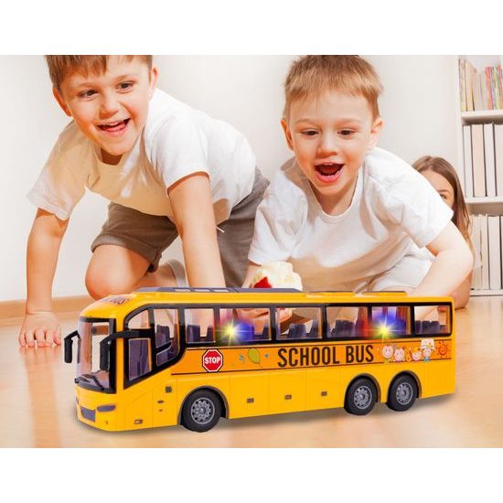 Autobus na dálkové ovládání School Bus 1:30