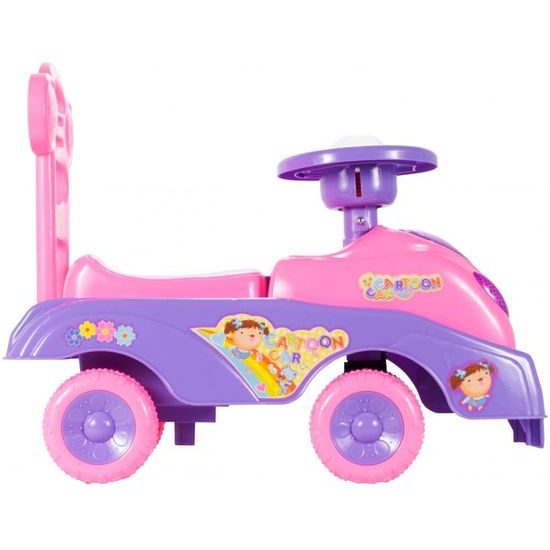 Dětské mini odrážedlo s melodiemi Cartoon Car