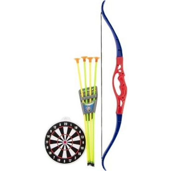 Luk+4 šípy s přísavkami