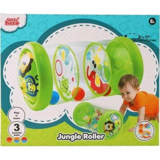 Nafukovací edukační válec dětský + míčky 3ks