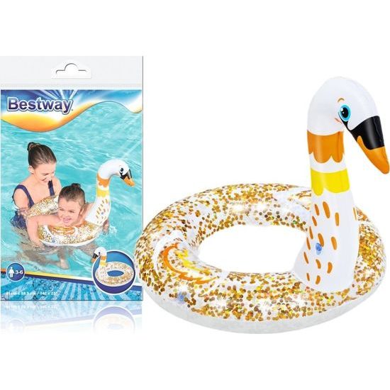 Plavecký kruh pro děti Labuť 61 cm x 61 cm Bestway 36306