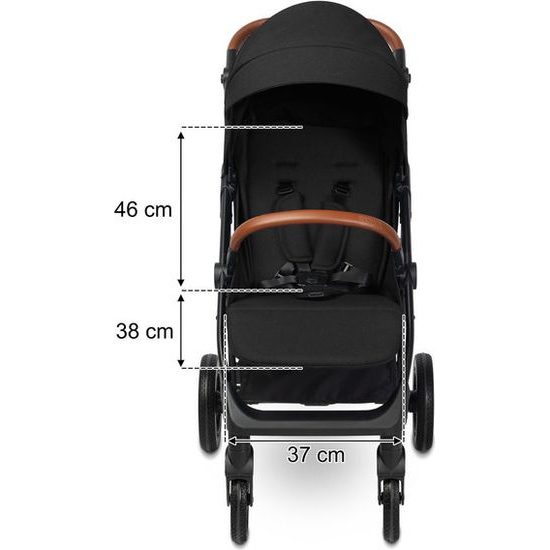 Dětský sportovní kočárek Elma black