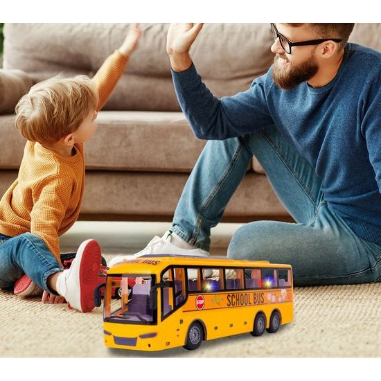 Autobus na dálkové ovládání School Bus 1:30