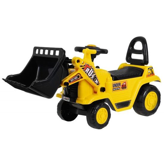 Odrážedlo Nakladač s vodící tyčí 2v1 s helmou