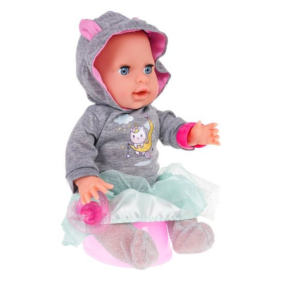 Interaktivní dětská panenka Malá doktorka 35 cm s příslušenstvím