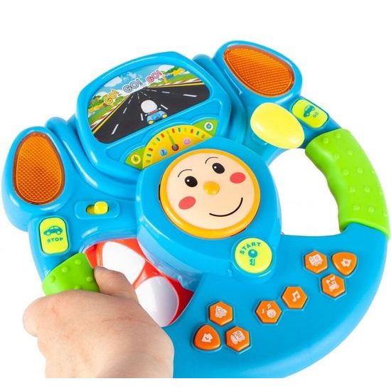 Interaktivní volant se zvuky a světly Steering Wheel