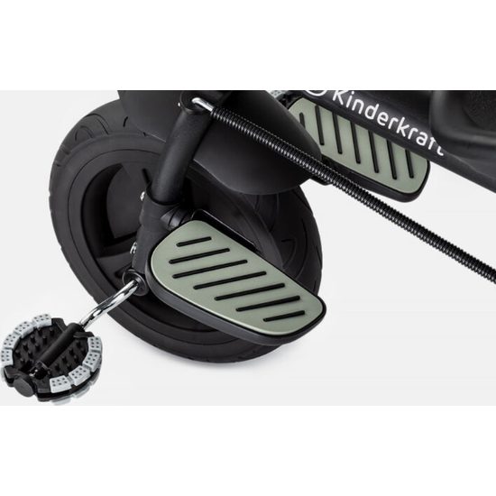 Tříkolka Kinderkraft AVEO šedá