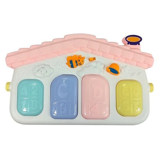 Haunger hrací deka s piankem Fitness Rack růžová