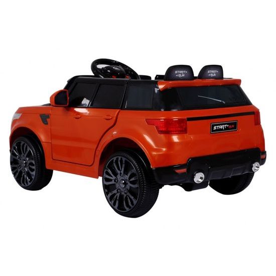 Dětské elektrické autíčko Land Rapid Racer oranžové