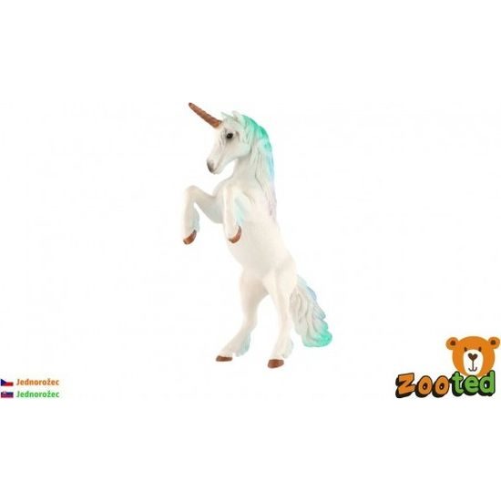 Jednorožec bílo-modrý zooted