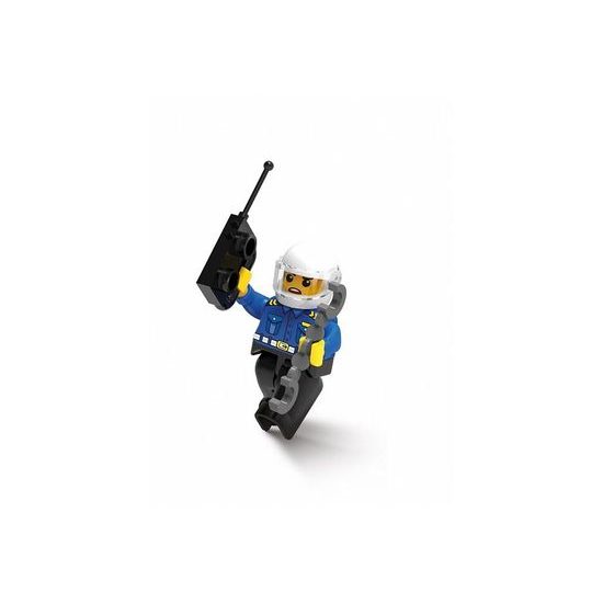 Blocki policejní auto a motorka 188 dílků