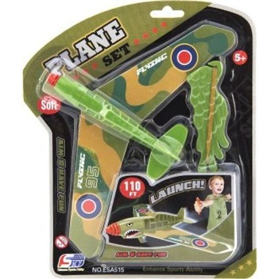 Vystřelovací letadlo - mix 2 barvy